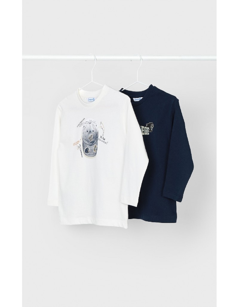 Navy  t-shirt college