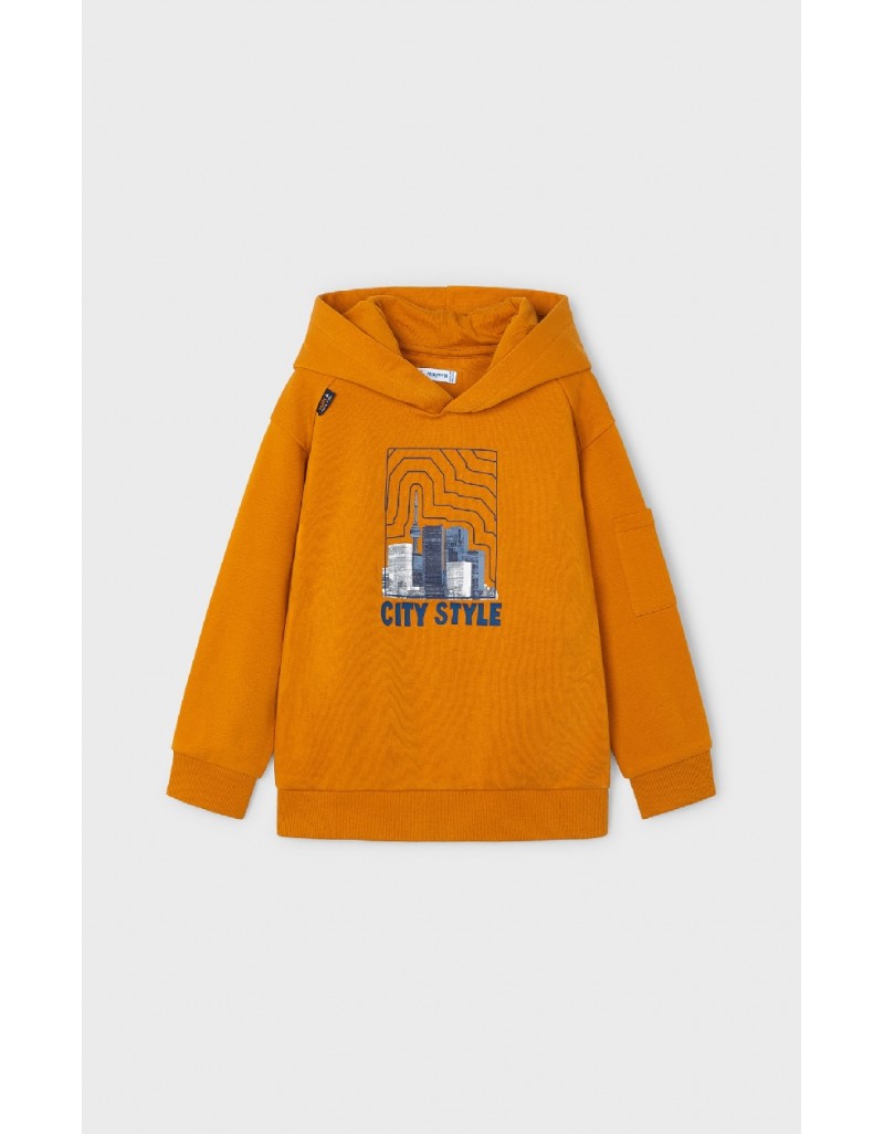 Orange Pullover city style