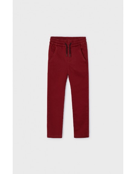 Red Soft jogger pants