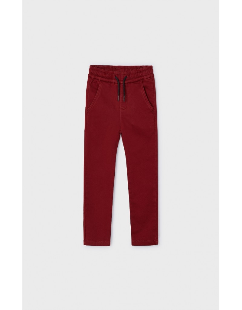 Red Soft jogger pants