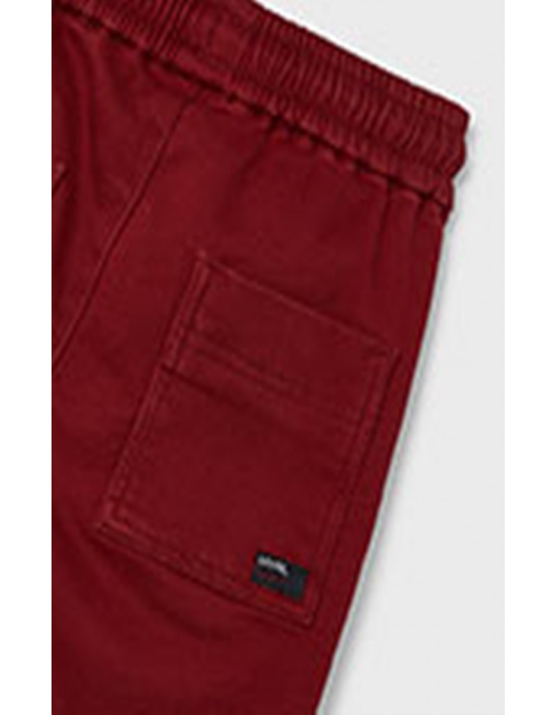 Red Soft jogger pants