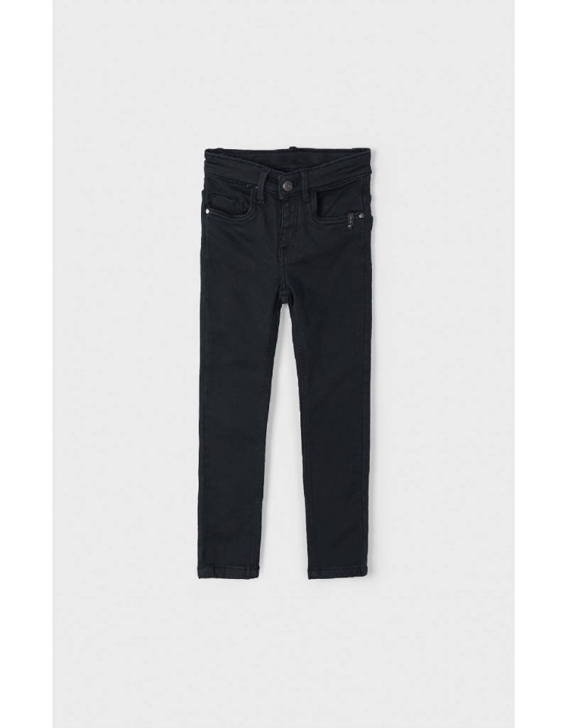 Black Soft slim fit pants