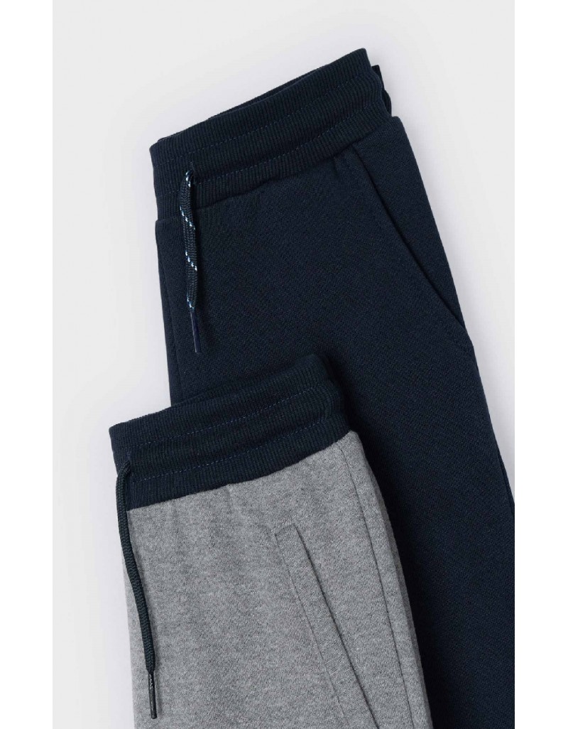 Blue Pullover tracksuit 2 pants