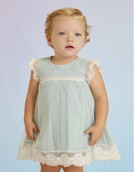 Anise Tulle plumeti dress