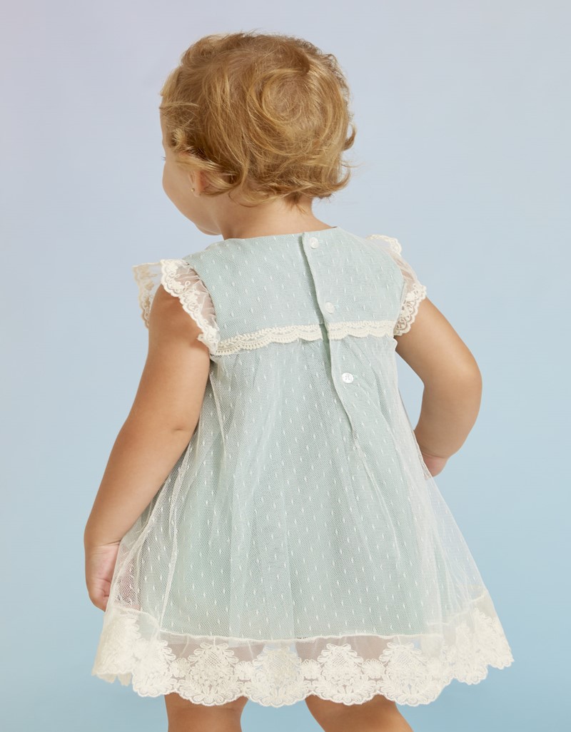 Anise Tulle plumeti dress