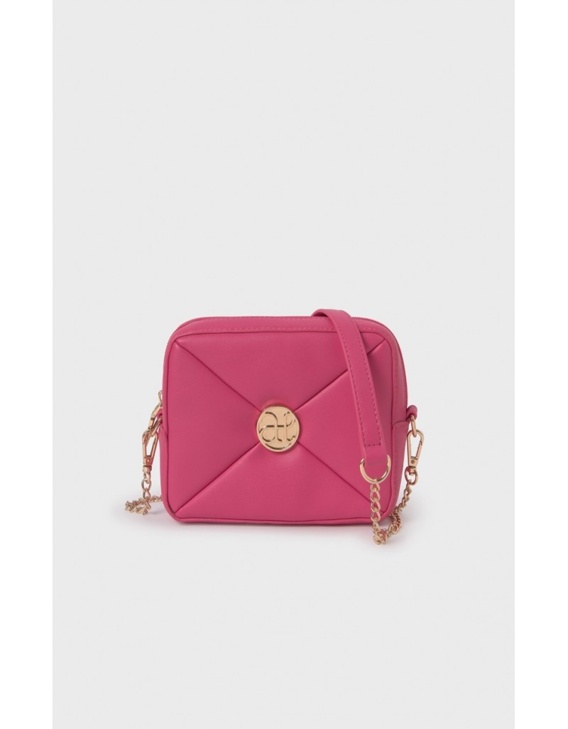 Fuchsia Padded Handbag
