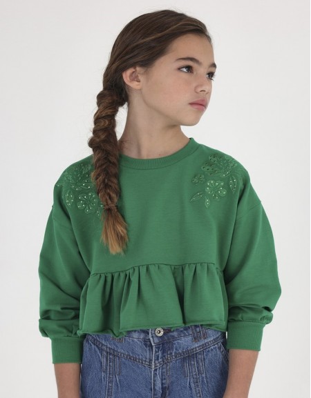 Emerald Flare sweater