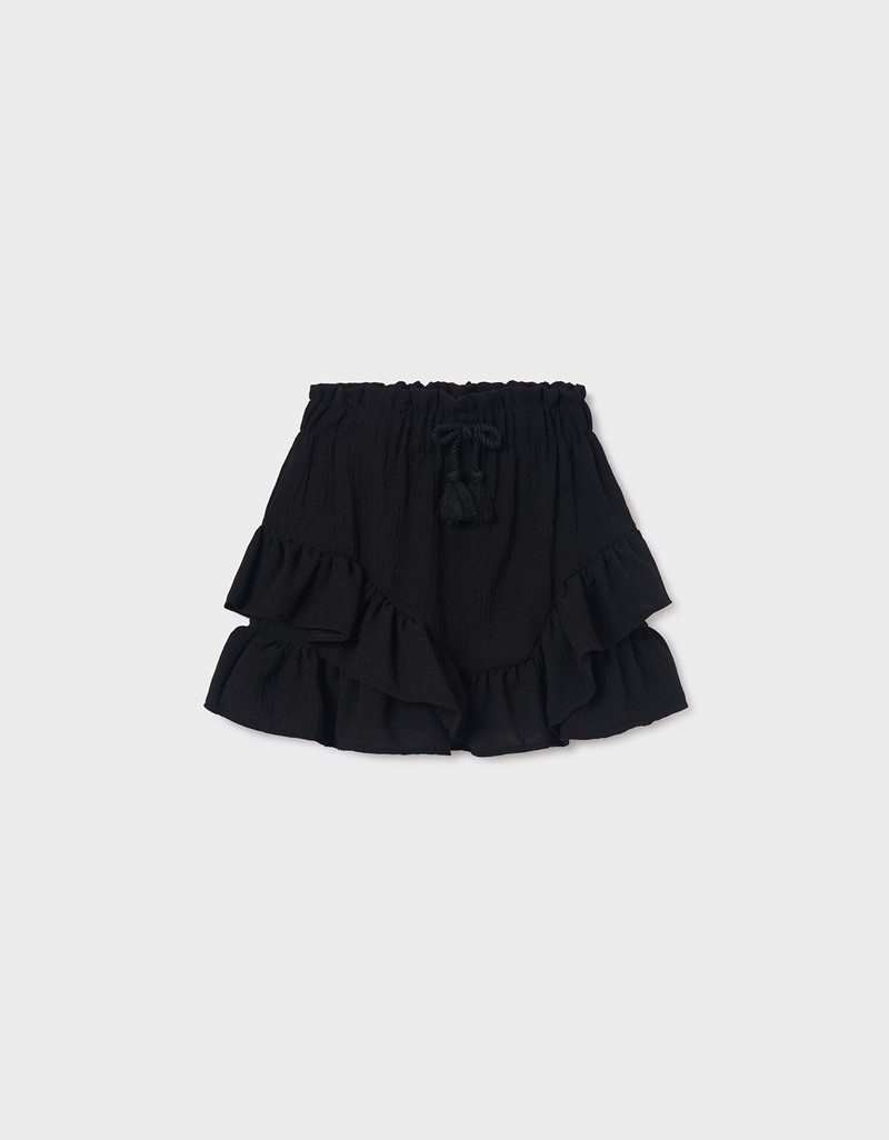 Black Frill skirt