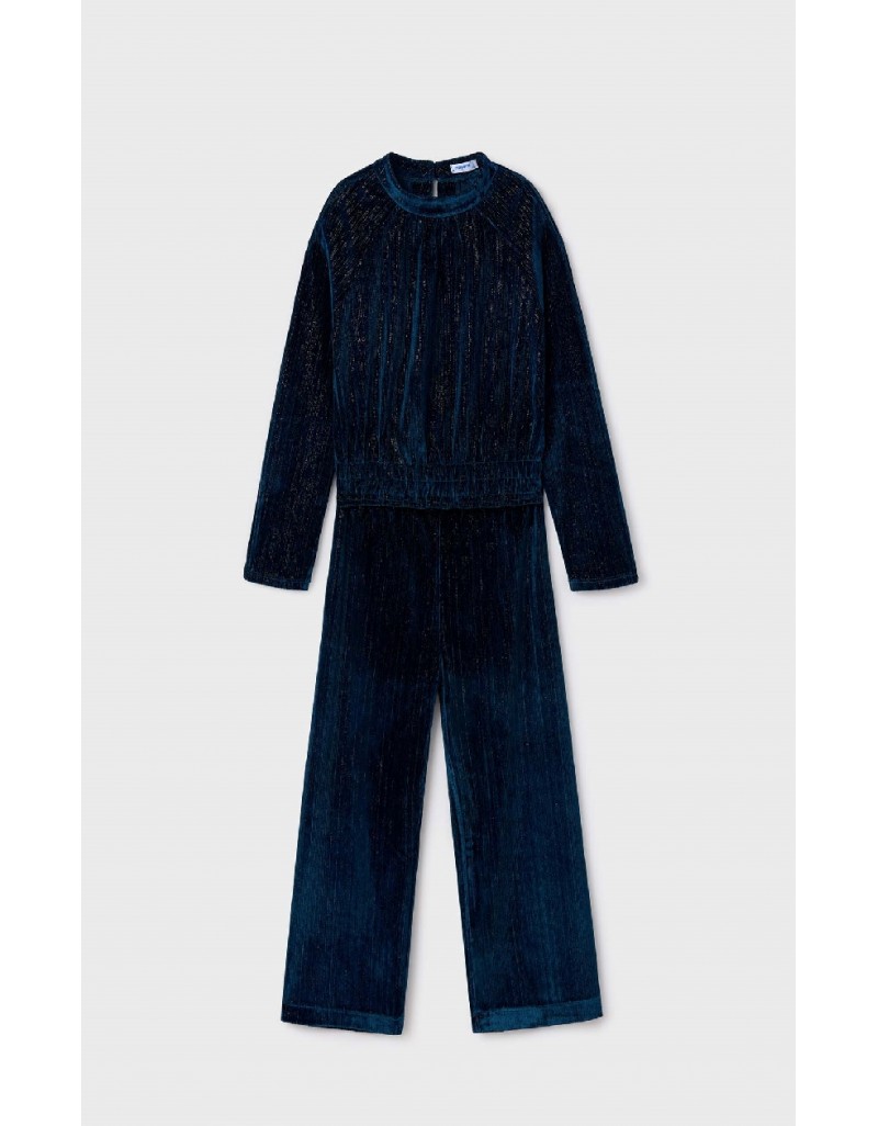 Blue Velvet pant set