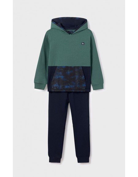 Green Combined tracksuit