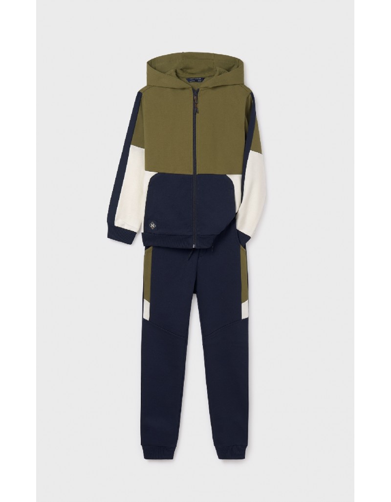 Khaki Combined tracksuit