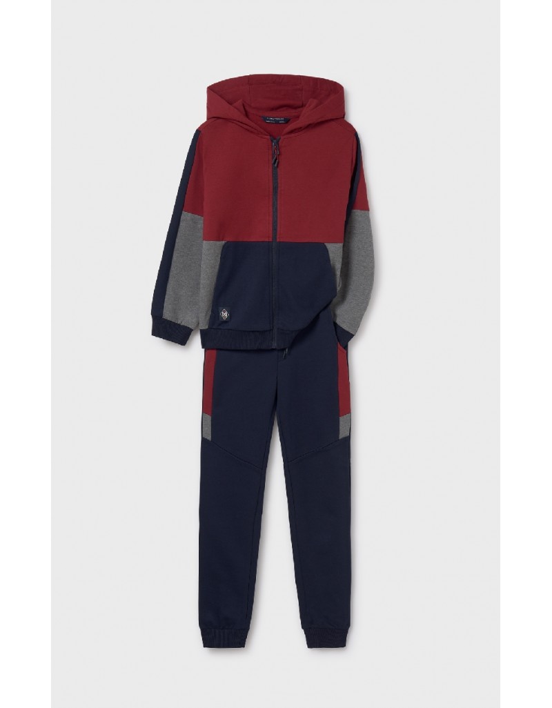 Red Combined tracksuit