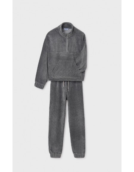 Grey Corduroy tracksuit