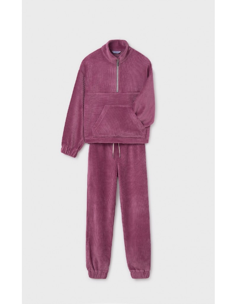 Purple Corduroy tracksuit