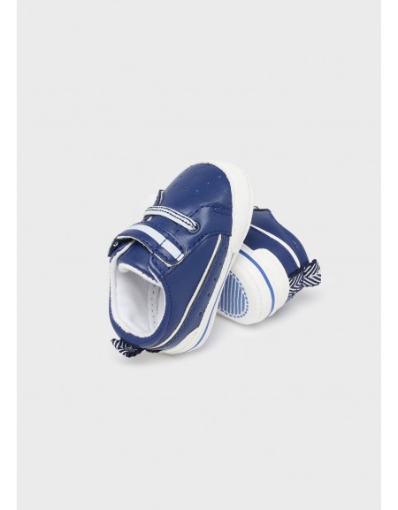 Indigo Velcro sneakers