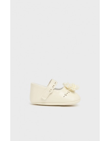Beige Dressy Mary Jane shoes