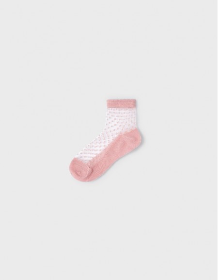 Rose Plumeti socks