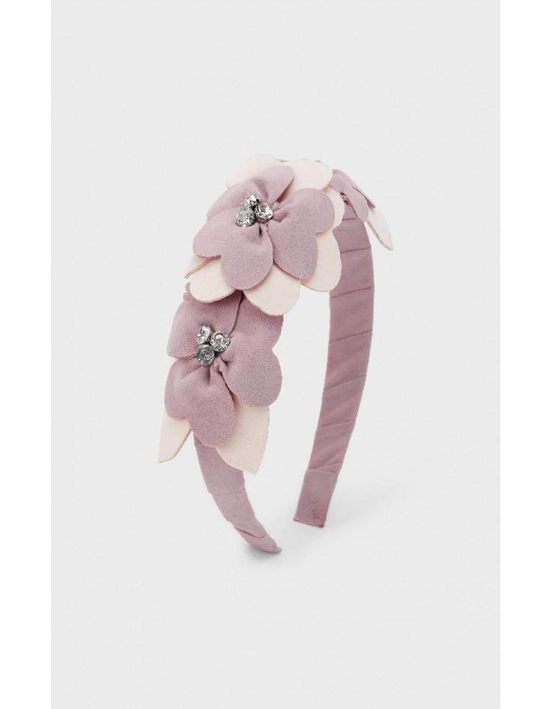 Pink Flowers headband