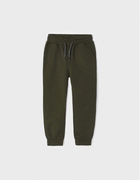 Forest Basic cuffed fleece trousers