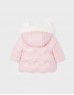 Baby Rose Reversible faux fur jacket