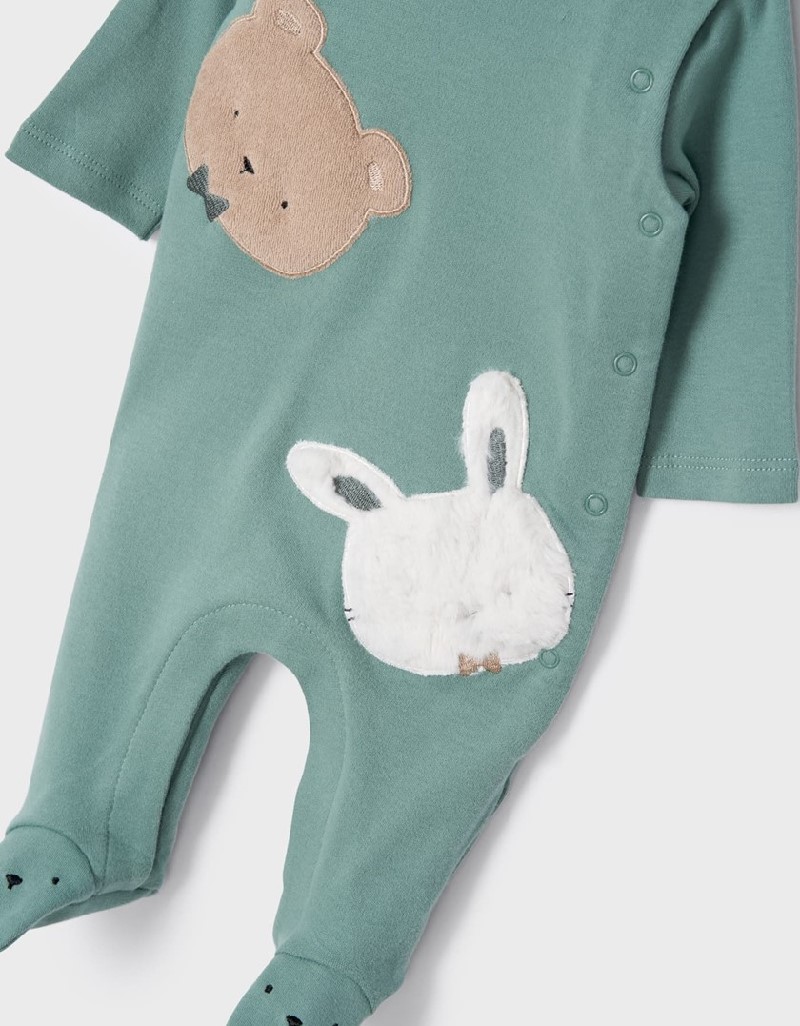 Mineral 2 pcs romper and bib set