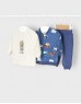 Blue Plush tracksuit and t-shirt Set 3