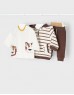 Chocolate 3 piece tracksuit