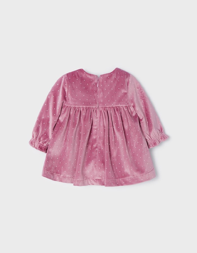 Camellia Velvet dress S/s