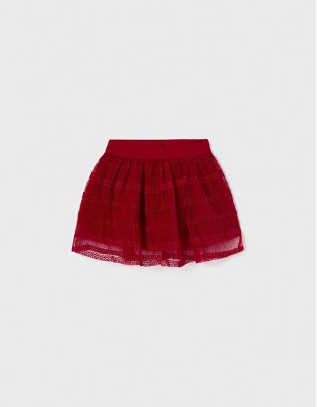 Red Tulle skirt
