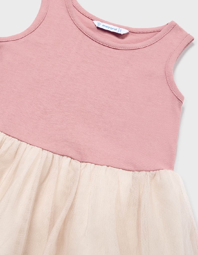 Blush Combined Knit dress Set 2