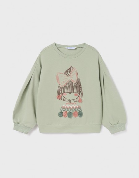 Aloe Embroidered pullover