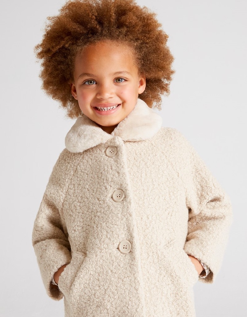 Sepia Shearling coat