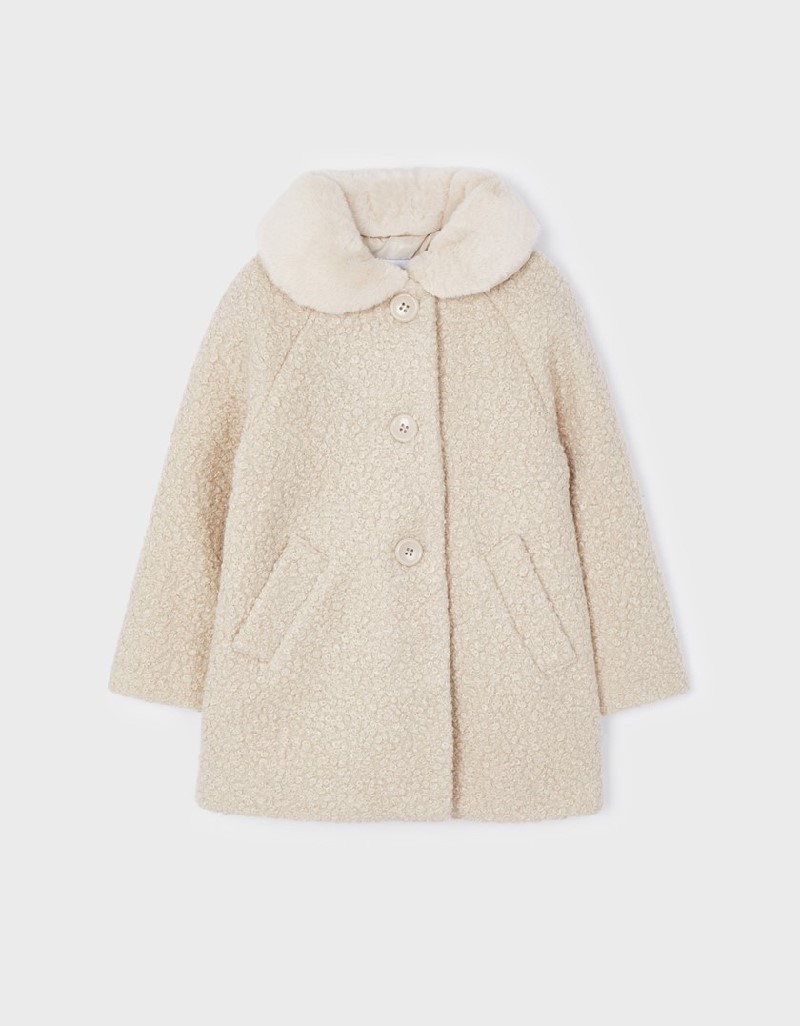 Sepia Shearling coat