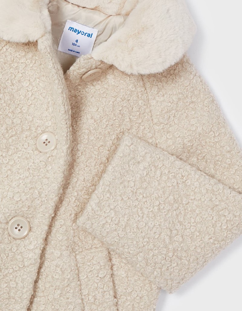 Sepia Shearling coat