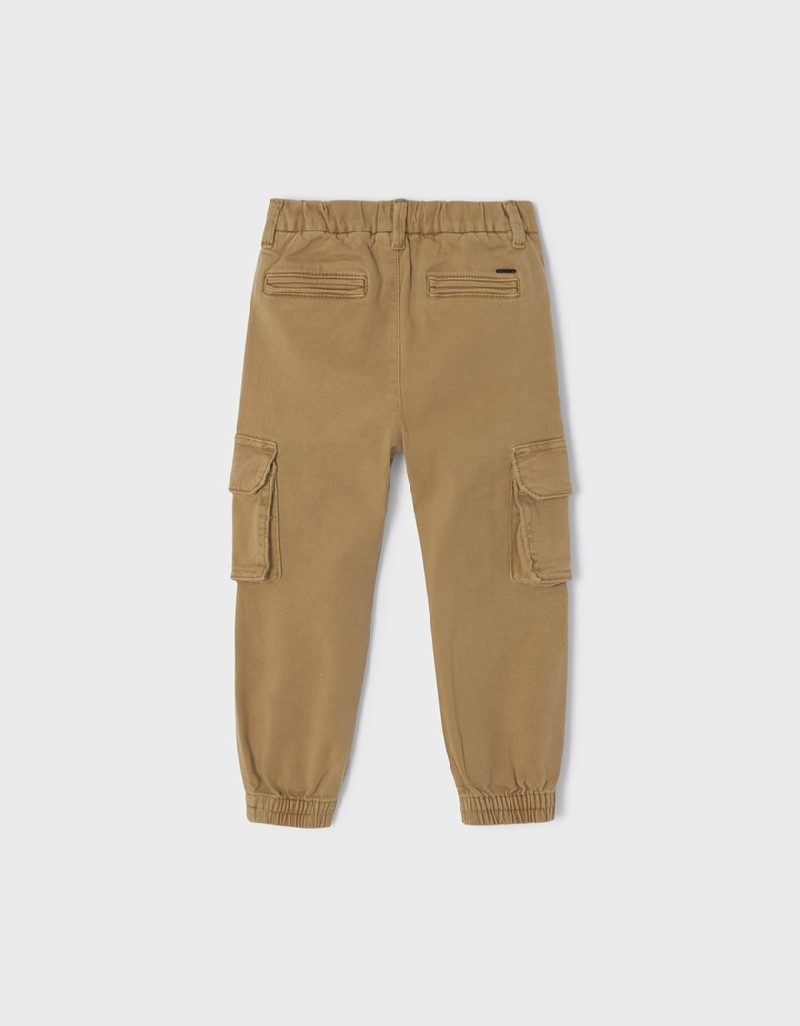 Almond Cargo pants