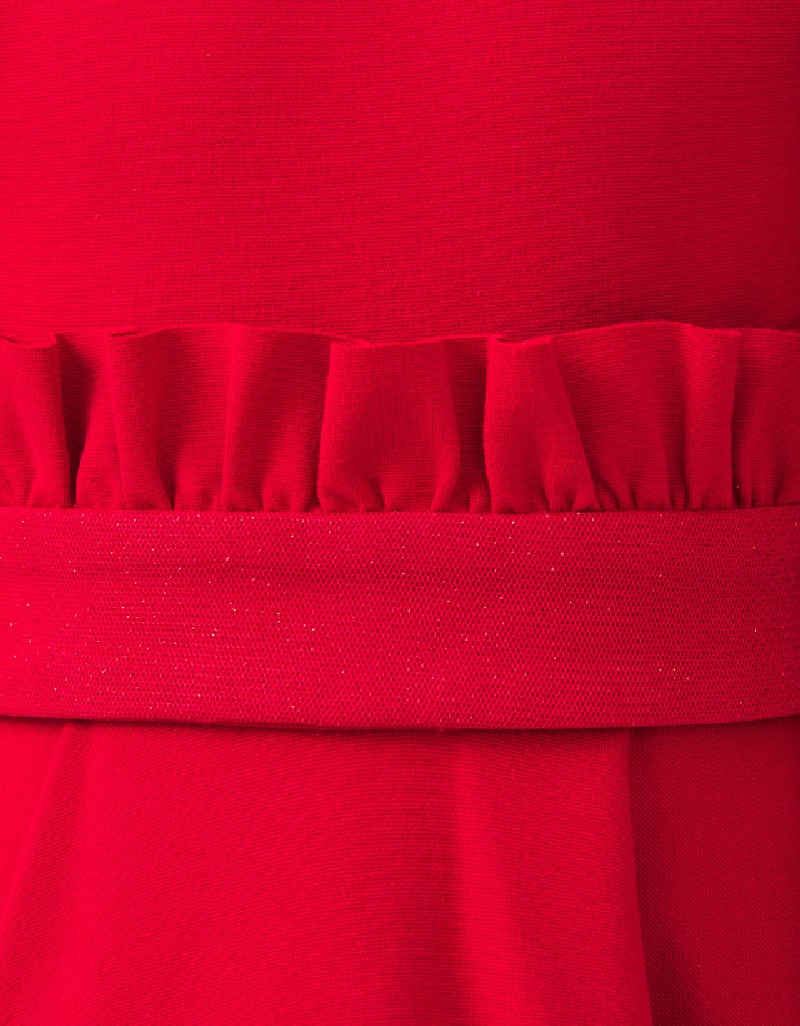 Red Knit dress Set 2