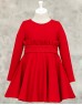 Red Knit dress Set 2