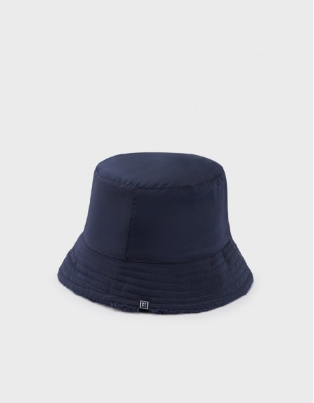 Navy Reversible bucket hat