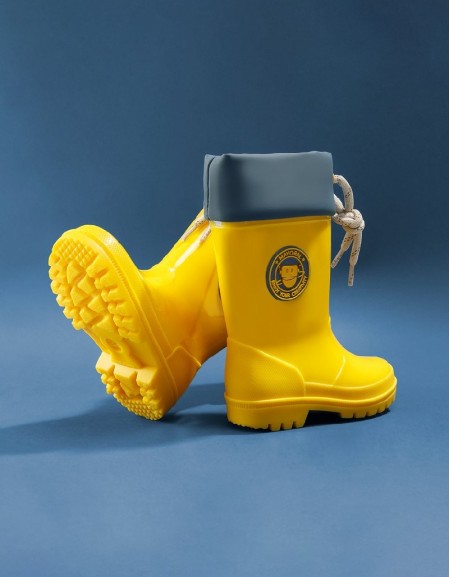 Yellow Rain boot