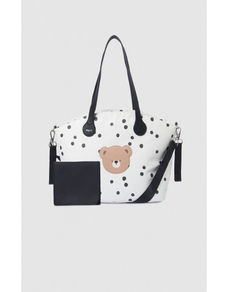 Polka Dots Printed handbag