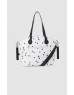 Polka Dots Printed handbag