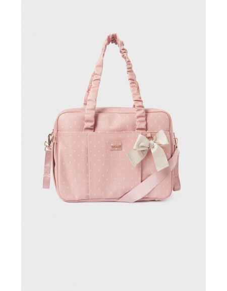 Misty Pink Polka Dotted Bag