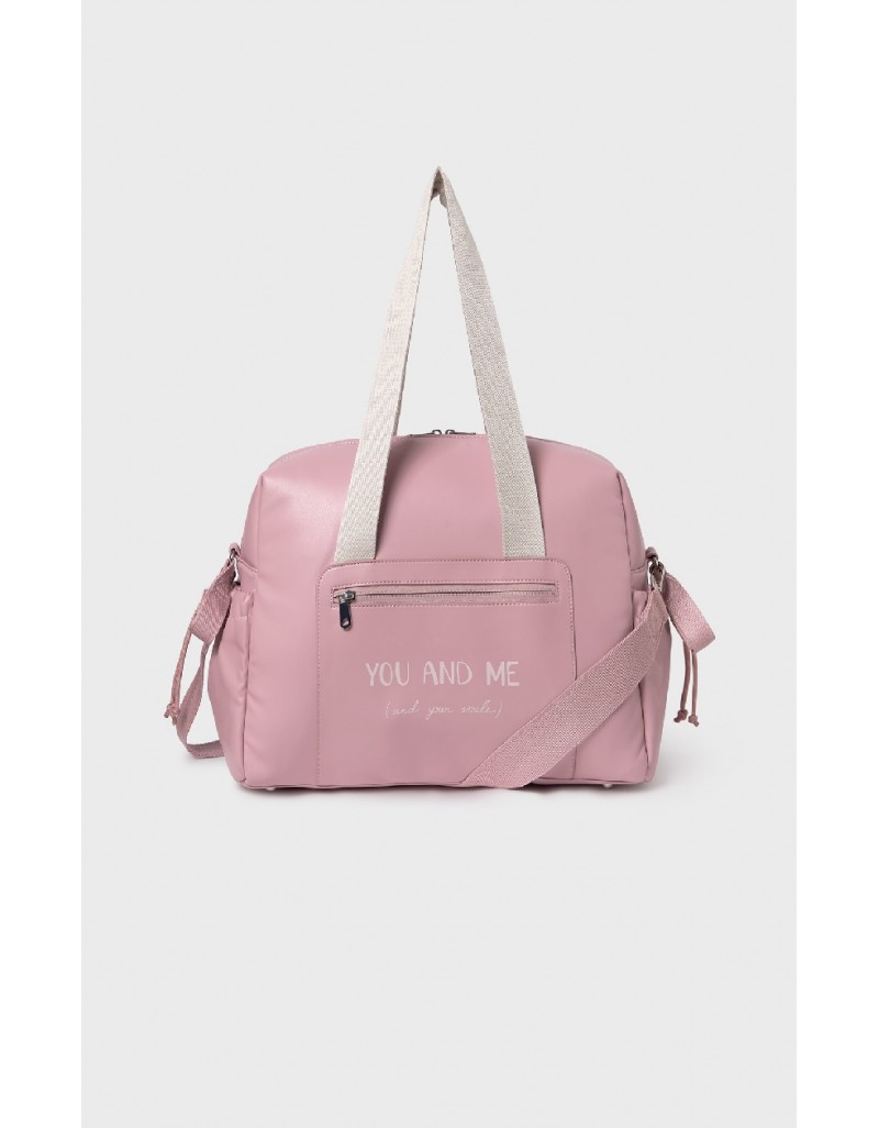 Pink Lettered handbag