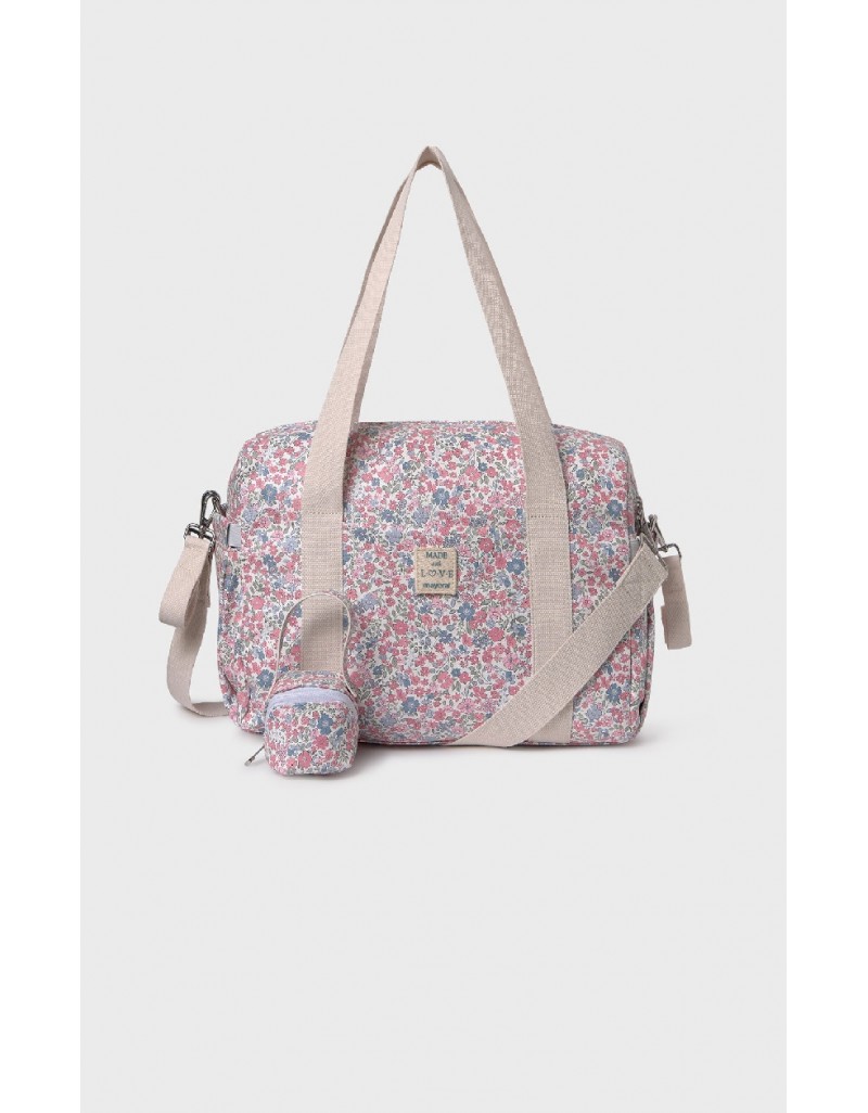 Pink Printed handbag