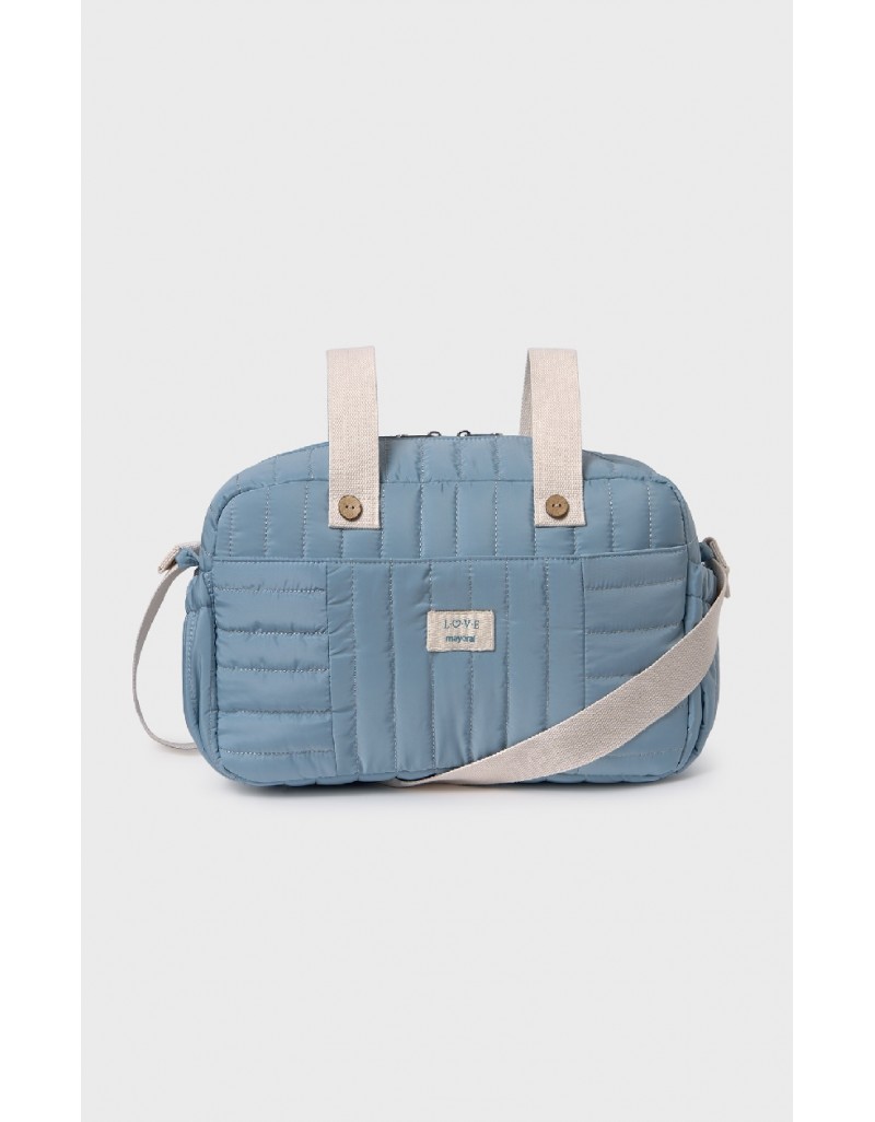 Blue Padded handbag