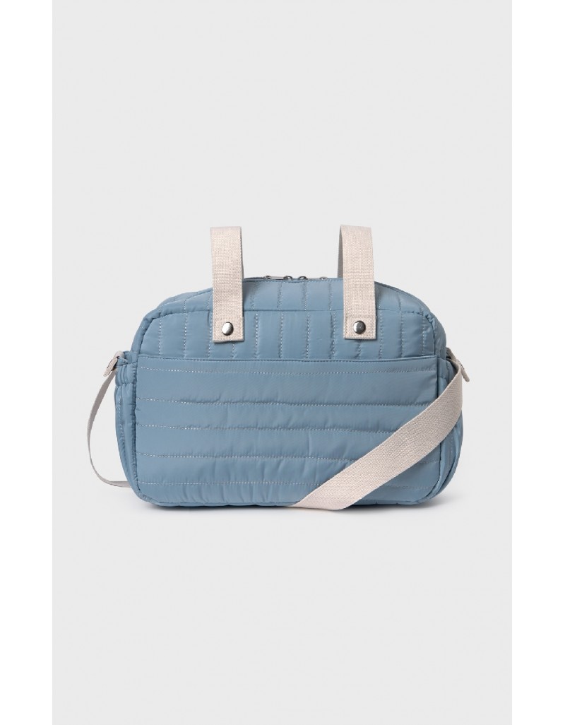 Blue Padded handbag