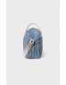 Blue Padded handbag