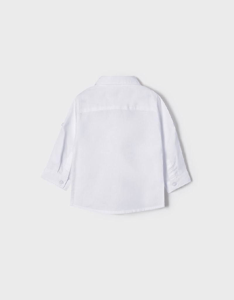 Basic linen l/s shirt