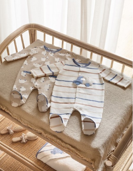 Sand Long Onesie Set Of Two