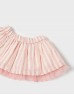 Blossom Striped Skirt Set